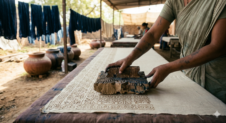 Masters of Mud and Indigo: The Art of Bagru Printing